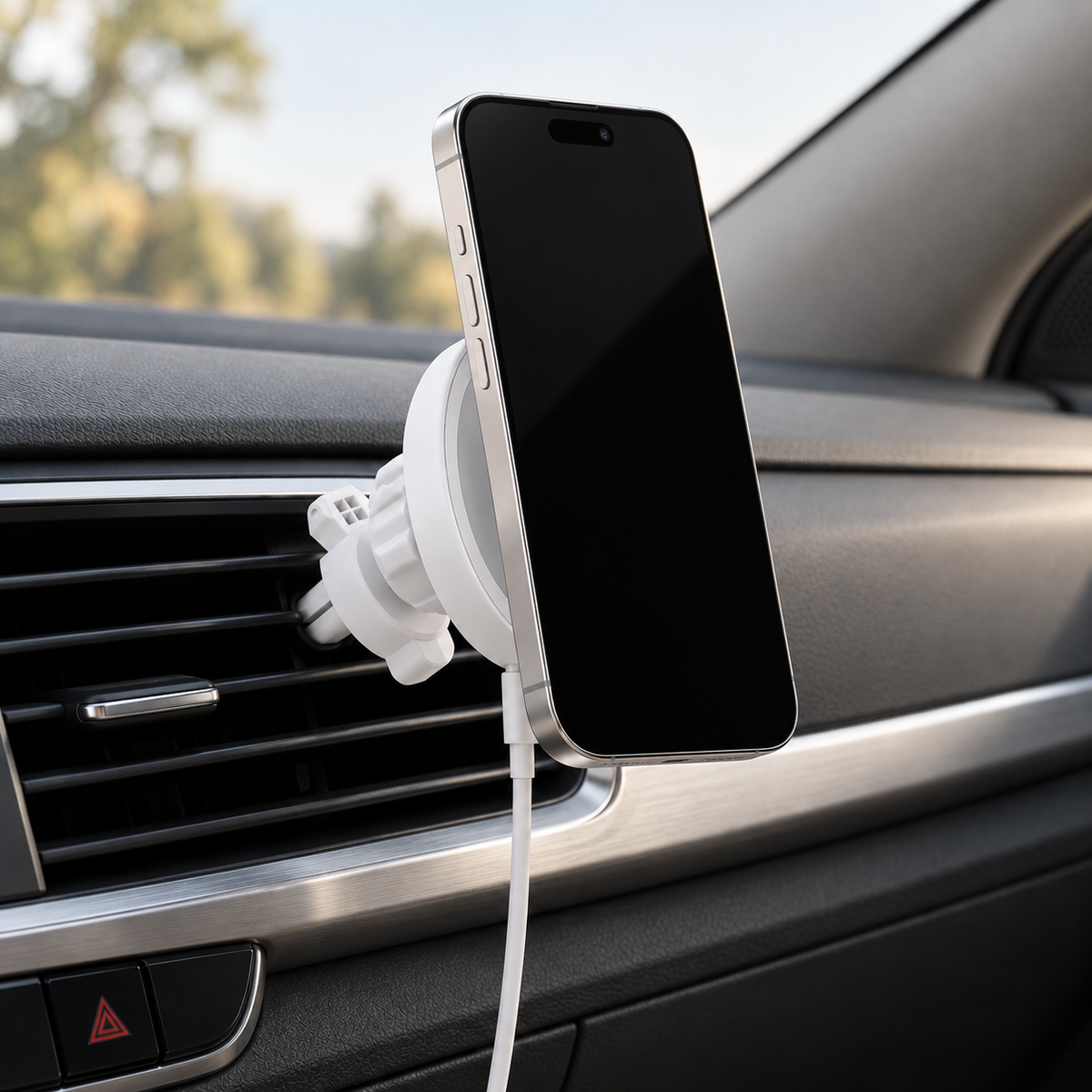 Magnetic Phone Mount with Charger